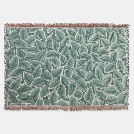 Couverture Papier peint à motif de feuilles de la maison de J (Devant)