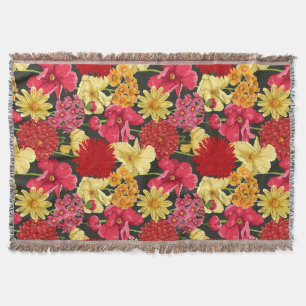 Couverture Papier peint floral dans le style d'aquarelle