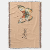 Couverture Papillon Crème de Pêche Verte (devant Vertical)