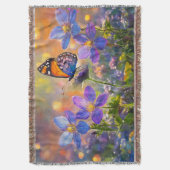 Couverture Papillon minuscule sur les Fleurs sauvages au leve (devant Vertical)