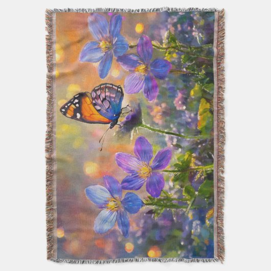 Couverture Papillon minuscule sur les Fleurs sauvages au leve (devant Vertical)