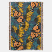 Couverture Papillon monarque sur confluents jaunes (devant Vertical)