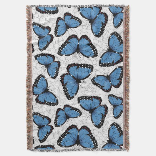 Couverture Papillons morpho bleu (devant Vertical)