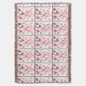 Couverture Papillons roses et cœurs romantiques (devant Vertical)