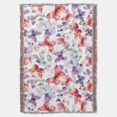 Couverture Papillons rouges violets (devant Vertical)
