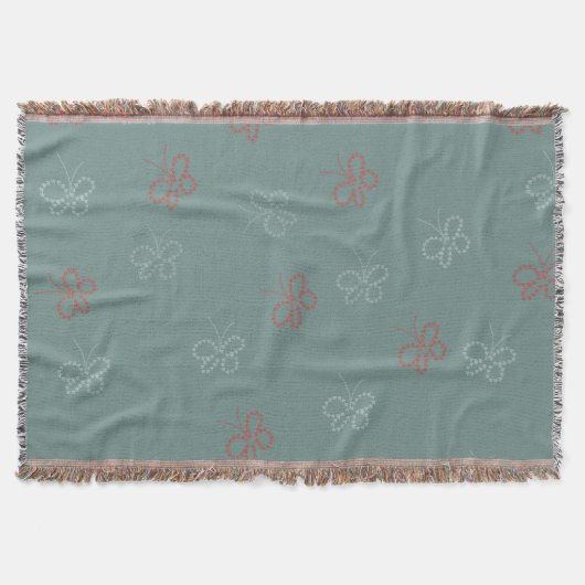 Couverture Papillons Stars Sage Green (Devant)