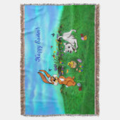 Couverture Pâques - Chiot Capo Rabbit et Chick (devant Vertical)