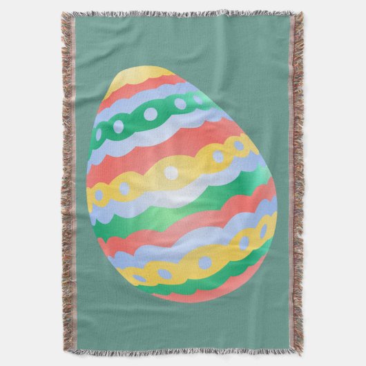 Couverture Pâques Oeuf Blanket Amusants Pâques Jeu de couvert (devant Vertical)