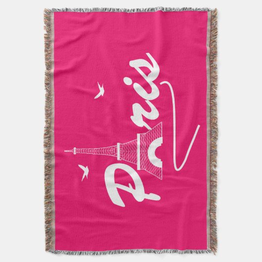 Couverture Paris Tour Eiffel - Graphique de texte (devant Vertical)