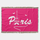 Couverture Paris Tour Eiffel - Graphique de texte (Devant)