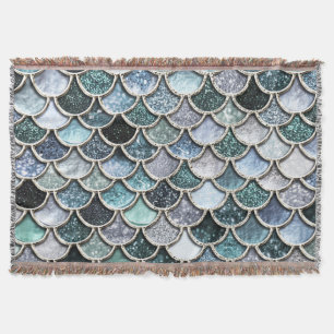 Couverture Parties scintillant à huile métallique argent Merm