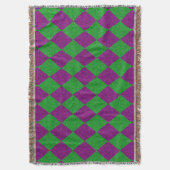 Couverture Parties scintillant de diamants violet et vert (devant Vertical)