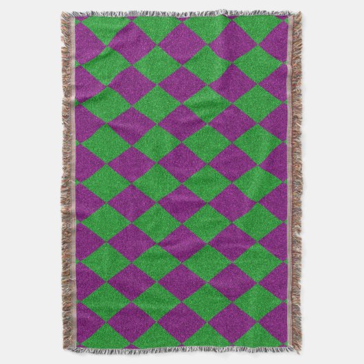 Couverture Parties scintillant de diamants violet et vert (devant Vertical)