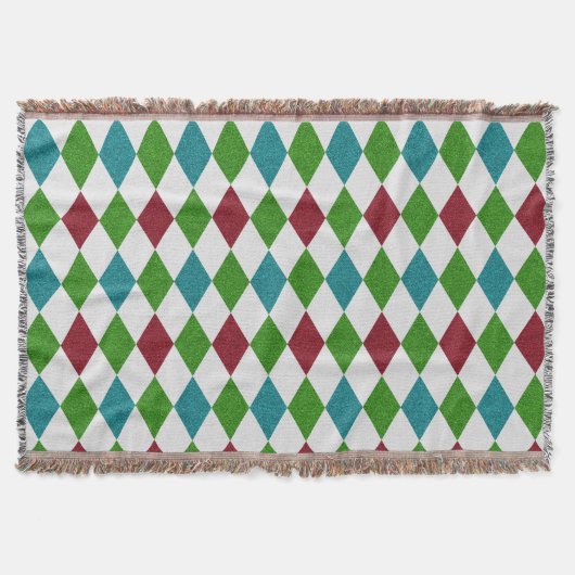 Couverture Parties scintillant Diamant multicolore (Devant)