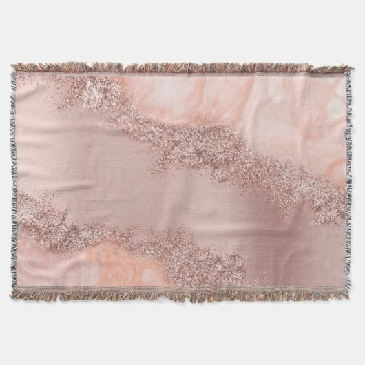 Couverture Parties scintillant du code géographique rose Gold (Devant)