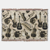 Couverture Partition et instruments Black/Gold ID481 (Devant)