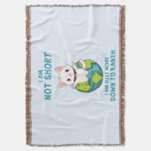 Couverture Pas court, juste vers la terre - Humour de chat (devant Vertical)