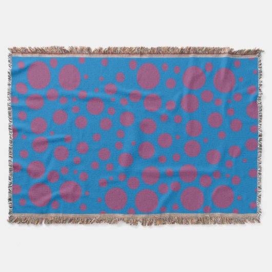 Couverture passion pourpre sensation de lune bleue art vertig (Devant)