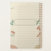 Couverture pastel minimale (Dos)