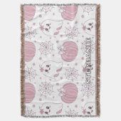 Couverture Pastel Pink Halloween Motif sans couture (3) (devant Vertical)