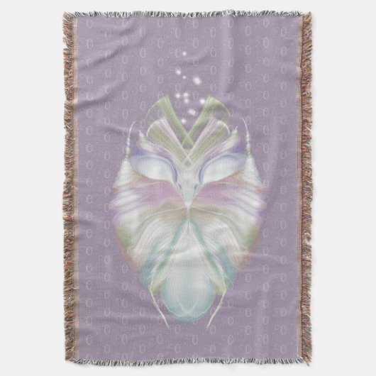 Couverture Pastel Purple Oracle Owl Monogram (devant Vertical)