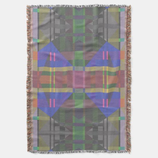 Couverture Pastel rainbow Colorful Geometric (devant Vertical)