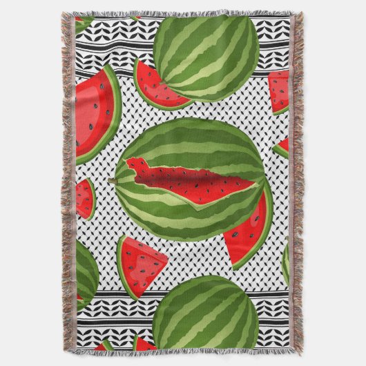Couverture Pastèque Palestine - Slice (devant Vertical)