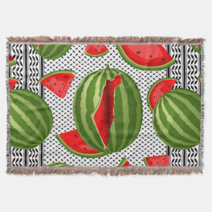 Couverture Pastèque Palestine - Slice