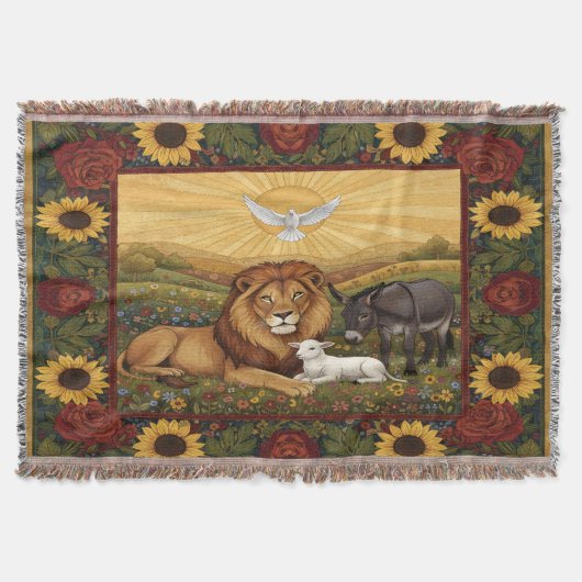 Couverture Pastoral Peace Throw Blanket (Devant)
