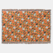 Couverture Patch Citrouille Haunted Halloween Ghosts (Devant)