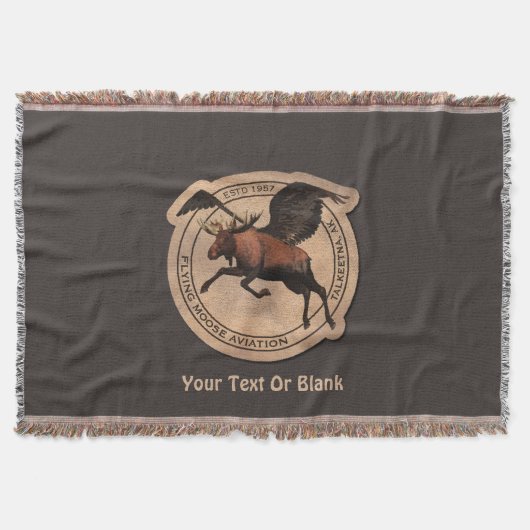 Couverture Patch Flying Moose Aviation (Devant)