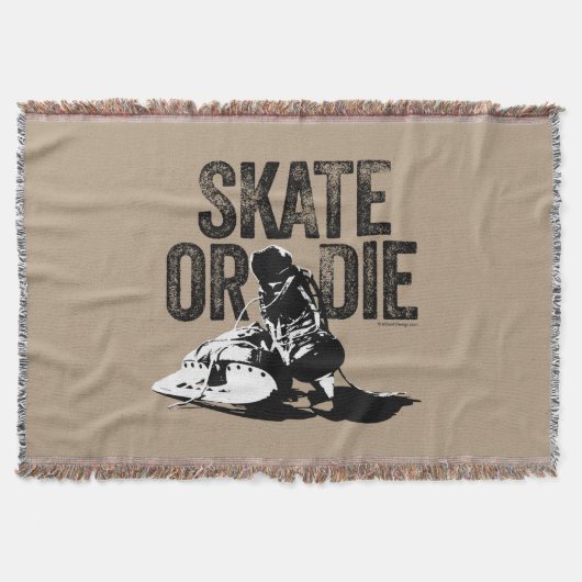 Couverture Patinage Ou Mort (Hockey) (Devant)