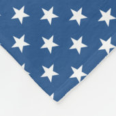 Couverture patriotique d'ouatine avec des étoiles (Coin)