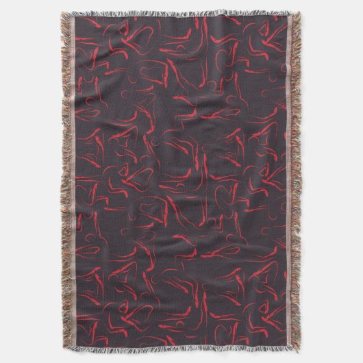 Couverture Patter les yoga poses | Yoga seamless pattern 12 (devant Vertical)