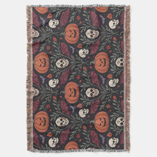 Couverture Pattern d'Halloween (devant Vertical)