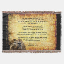 Pax Christos, Lion avec Ésaïe 11:6-9