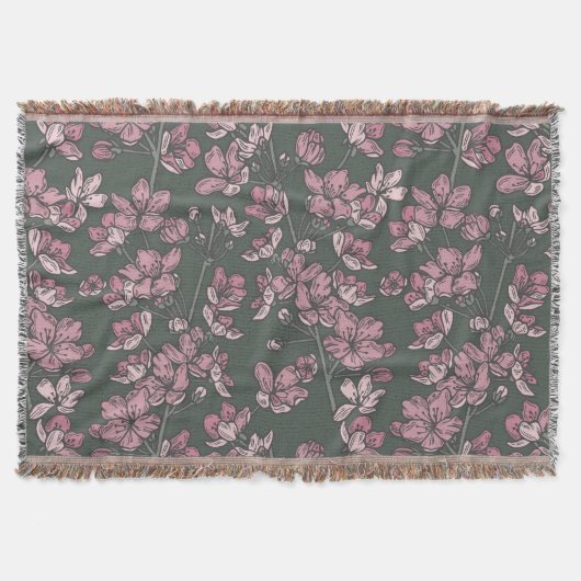 Couverture Pays flamand rose floral (Devant)