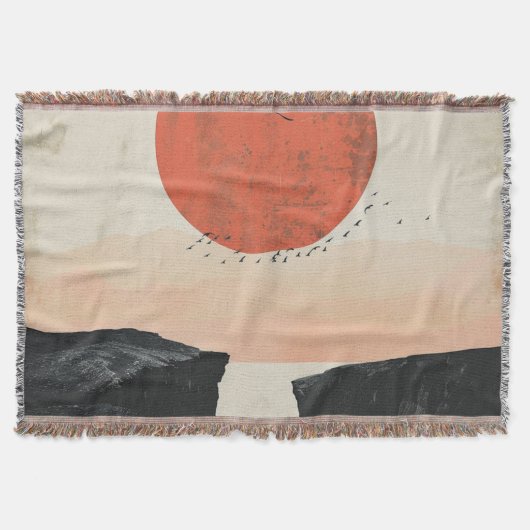 Couverture Paysage Abstrait de Boho (12) (Devant)