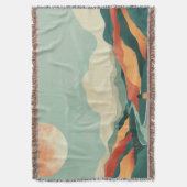 Couverture Paysage Abstrait de Boho (14) (devant Vertical)