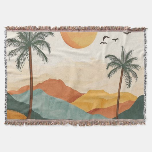 Couverture Paysage Abstrait de Boho (16) (Devant)