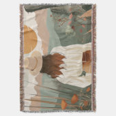 Couverture Paysage Abstrait de Boho (20) (devant Vertical)