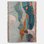 Couverture Paysage Abstrait de Boho (21) (devant Vertical)