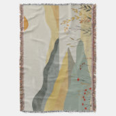 Couverture Paysage Abstrait de Boho (25) (devant Vertical)