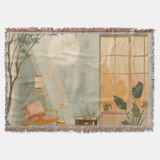 Couverture Paysage Abstrait de Boho (6) (Devant)