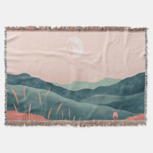 Couverture Paysage Abstrait de Boho (7)