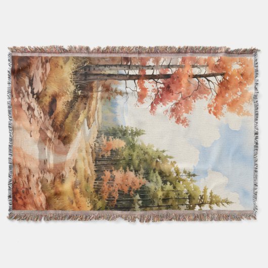 Couverture Paysage d'automne aquarelle (Devant)