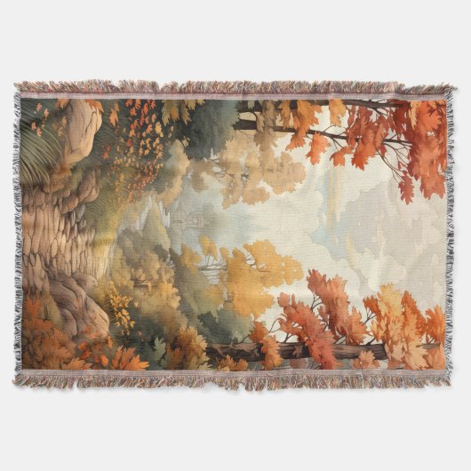 Couverture Paysage d'automne aquarelle (Devant)