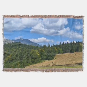 Couverture Paysage de prairie de montagne - Nature sauvage Ro