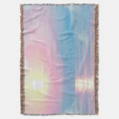 Couverture Paysage magique au coucher du soleil rose (devant Vertical)