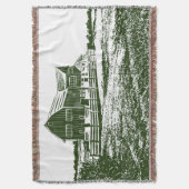 Couverture Paysage rural maison de ferme de style coupe (devant Vertical)